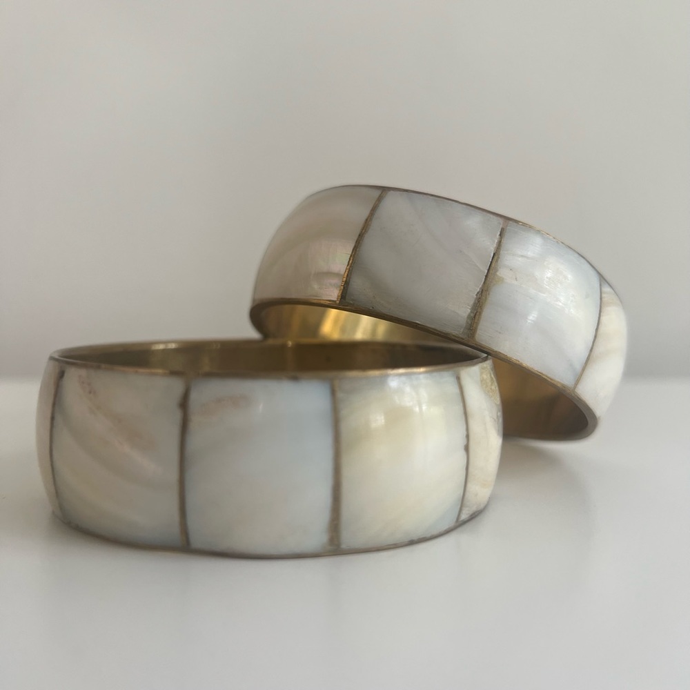 Gold + White Bangle Bralettes